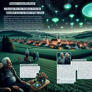 UFO Armada über Grünhausen gesichtet