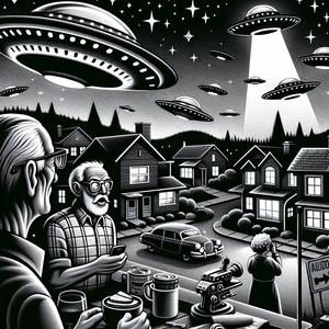 UFO Armada verzaubert Hintertupfingen