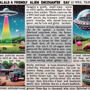 UFO in Entenhausen gelandet!