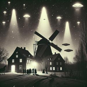 UFO-Spektakel über Kleinbauerndorf