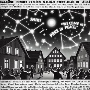 GEHEIMNISVOLLE LICHTER SCHOCKIEREN DORF