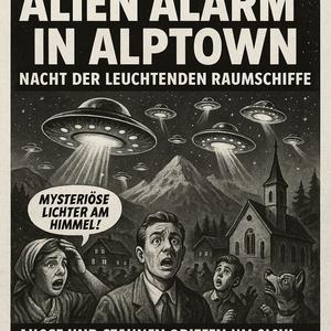 ALIENS ÜBER ALPTOWN SICHTBAR