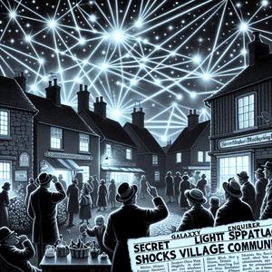 Nachtleuchten über Sternenbrück