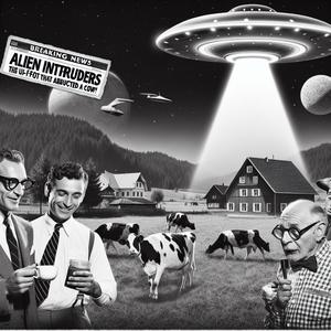 UFO entführt Kuh aus Krummbach