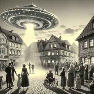 Außerirdische landen in Entenhausen