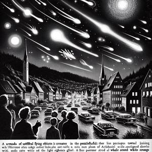 UFO-Häuserüberfall in Oberhausen