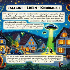 Aliens über Klein-Knoblauch gesichtet!
