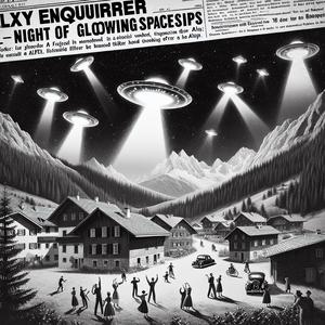 ALIEN IN ALPTAL: LICHTER SHOW