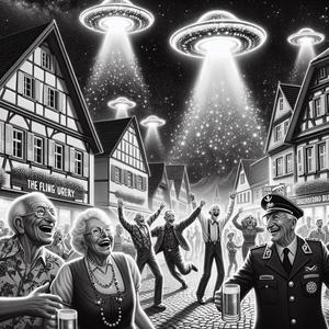 ALIEN-PARTY IN ALPTOWN ENTDECKT