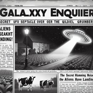 UFO-HYPE IN GRÜNBERG: ALIEN-LANDUNG?