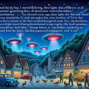 Lichter über Klein-Knoblauch!