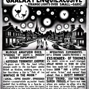 Alien Disco über Klein-Knoblauch