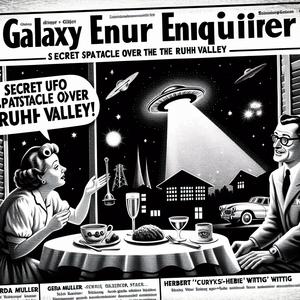 UFO-Alarm über dem Ruhrtal!