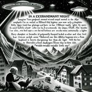 UFOs über Alptown gesichtet!