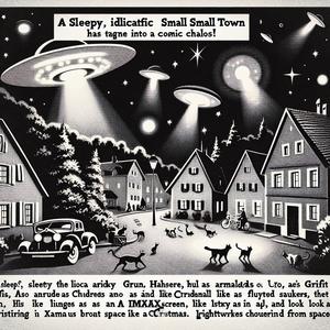 UFO Armada löst Chaos in Stadt aus