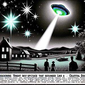 Himmelslichter schockieren Dorf