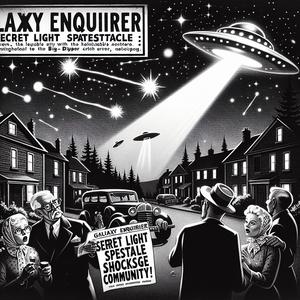 UFO Spektakel schockt Dorfbewohner