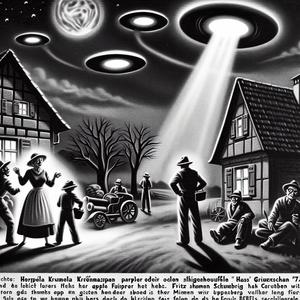 ALIEN-BESUCH IN KLEIN-KLECKERDORF