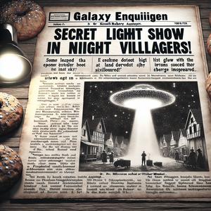 Nachtleuchten schockiert Dorfbewohner