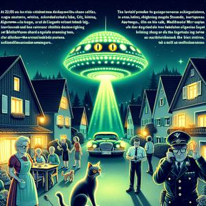 Alien Alarm in Alptown!