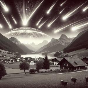 Alien Alarm über Alptal!
