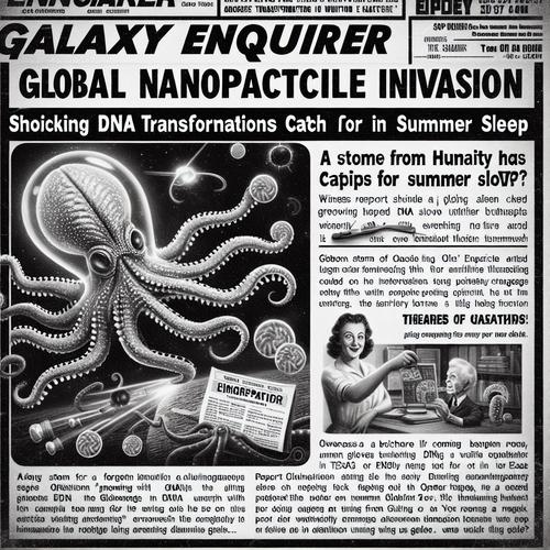 Ein globaler Sturm aus Nanopartikeln verändert menschliche DNA in Echtzeit.