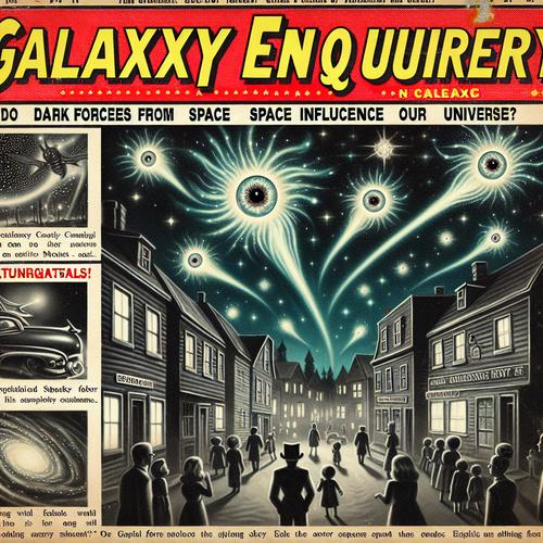 Wie dunkle Energie die Expansion des Universums beeinflusst.