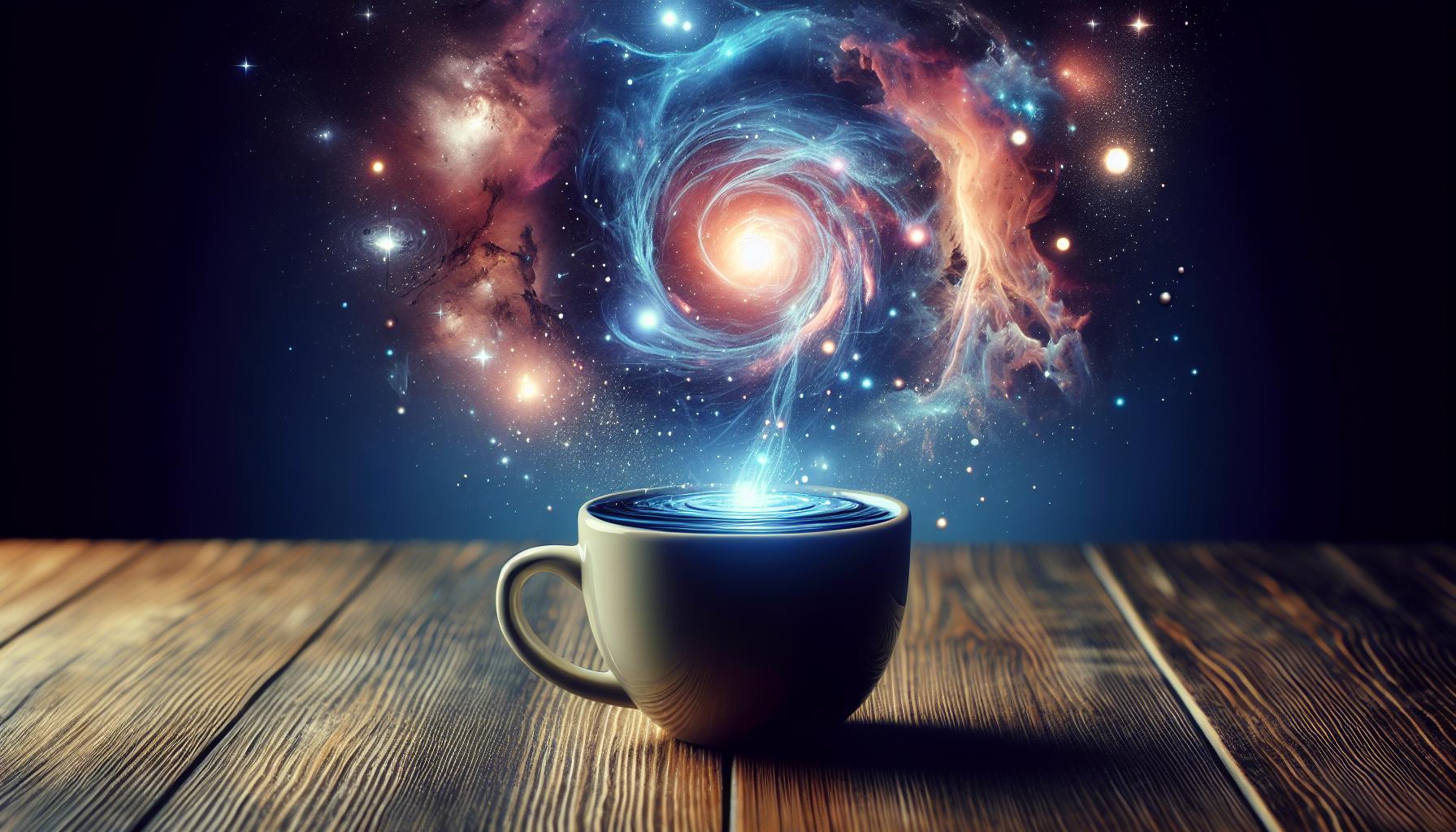 Kosmische Energie in deiner Tasse