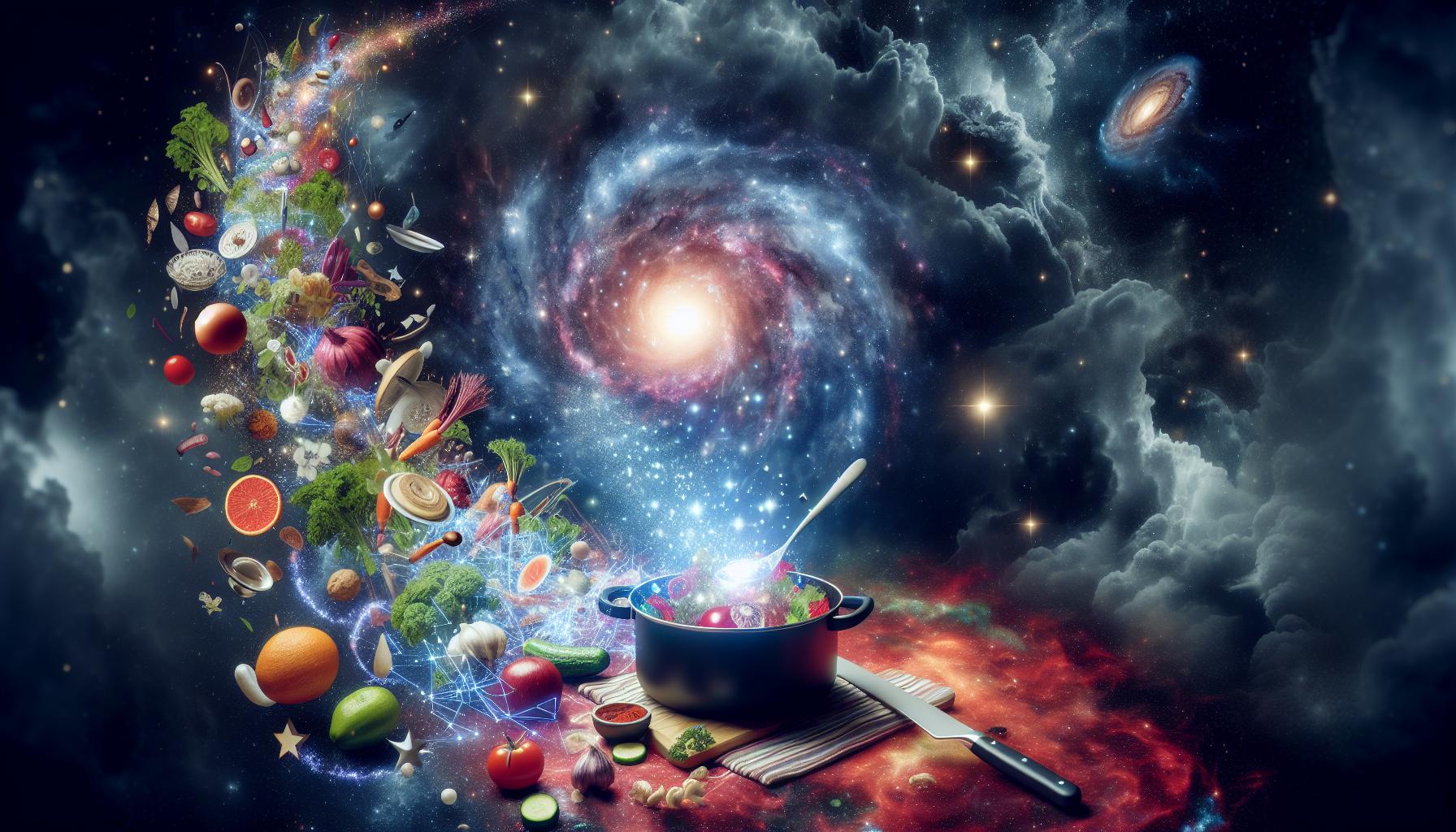 Kosmische Energie und galaktische Küche