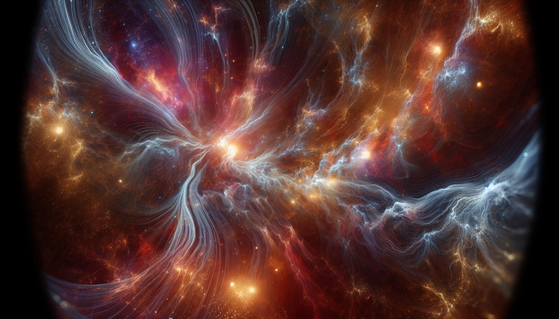 Kosmische Filamente im Universum