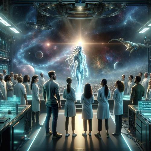 Entdecken Sie das mutige Experiment, das eine Chimäre aus Mensch, Alien und mehr erschafft. Was passiert, wenn Wissenschaft Grenzen überschreitet? Chimäre, Experiment, Wissenschaft, Ethik, Raumstation