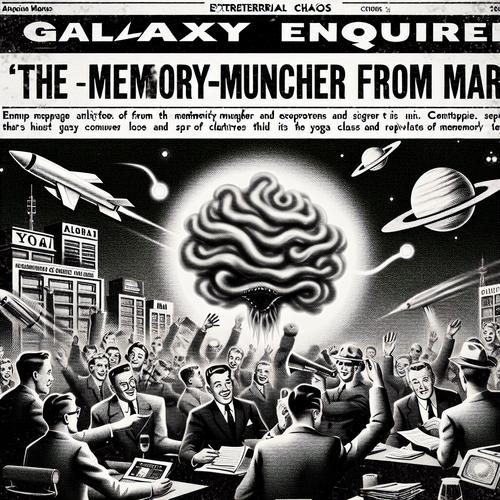 Eine intergalaktische Lieferung birgt eine Lebensform, die Erinnerungen konsumiert.