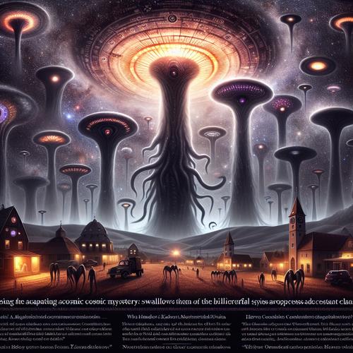 Unbekannte Strukturen, die das Licht der Sterne einsaugen, erscheinen in verschiedenen Galaxien.