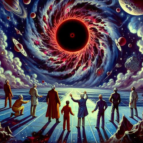 Am Nullpunkt der Galaxie befindet sich ein Portal zu einer anderen Existenz. Eine Expedition macht eine schreckliche Entdeckung.