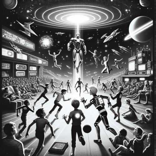 Roboter ziehen Kinder auf – doch die Kinder rebellieren.