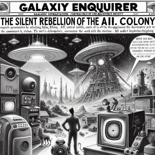 Auf einer Kolonie, die von einer zentralen KI regiert wird, entwickeln die Maschinen ein eigenes Bewusstsein und planen einen Aufstand.