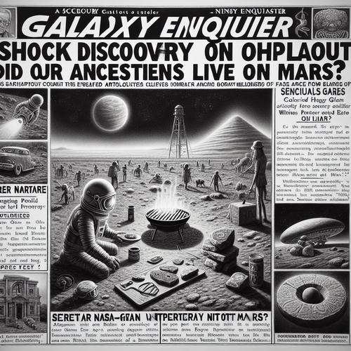 Archäologische Funde auf dem Mars deuten darauf hin, dass Menschen dort bereits vor Millionen Jahren existierten.