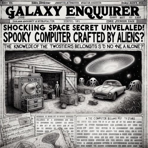 Ein uralter, vergessener Computer birgt das Wissen einer untergegangenen Zivilisation.