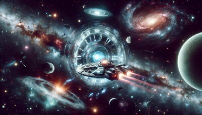 Zeitreise im Weltraum