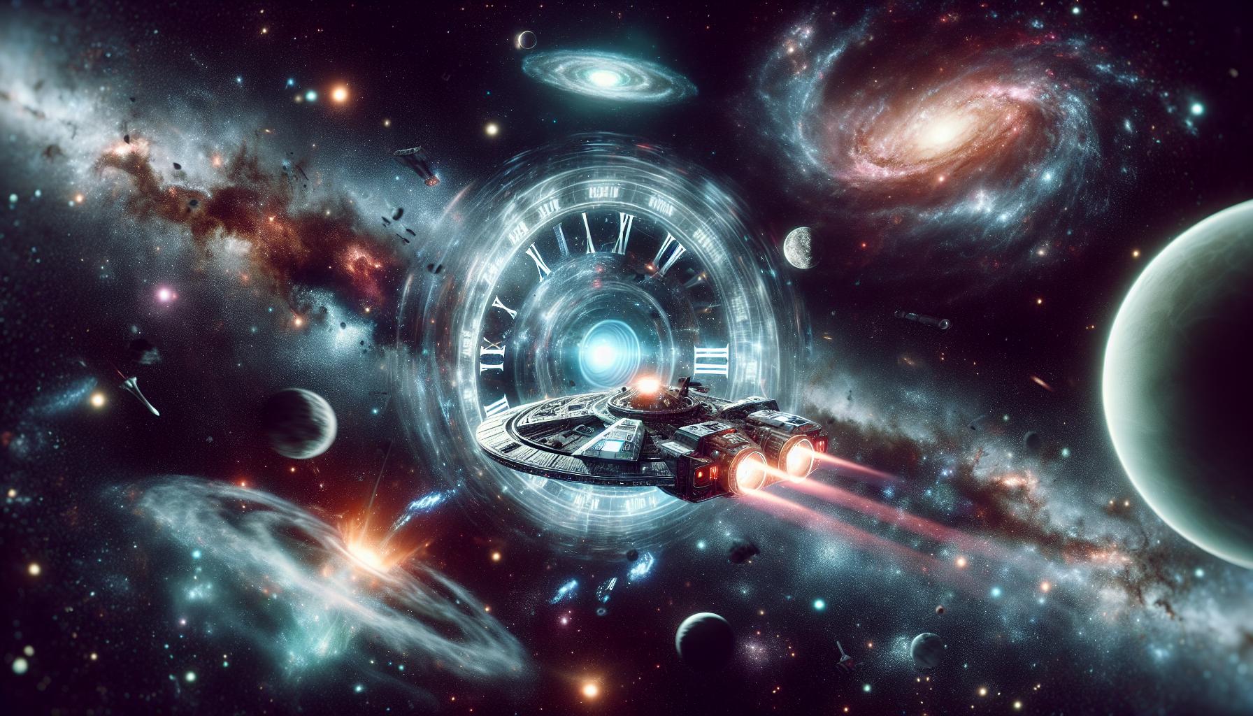 Zeitreise im Weltraum