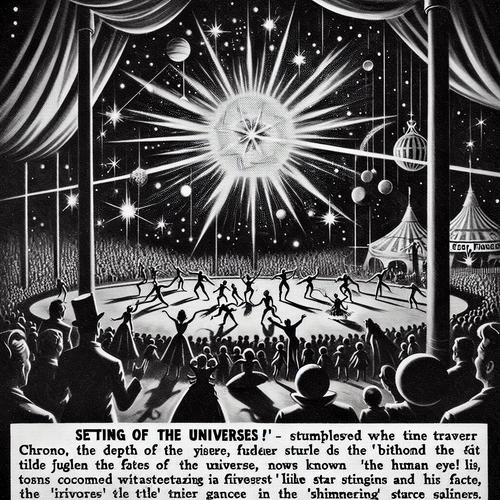 Ein Zeitreisender beobachtet die kosmische Inflation, verändert dabei jedoch das Fundament des Universums.