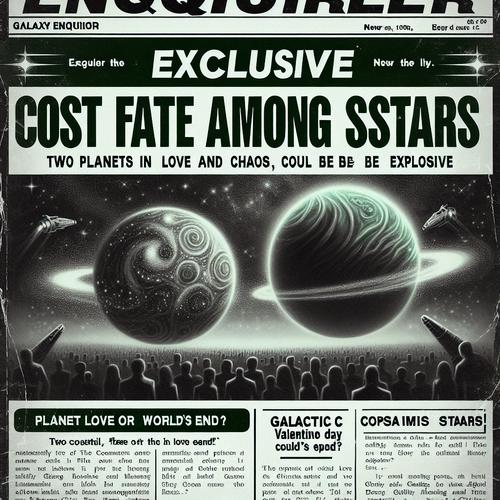 Zwei Planeten nähern sich gefährlich nahe, und ihre Bewohner müssen sich entscheiden Zusammenarbeiten oder untergehen.