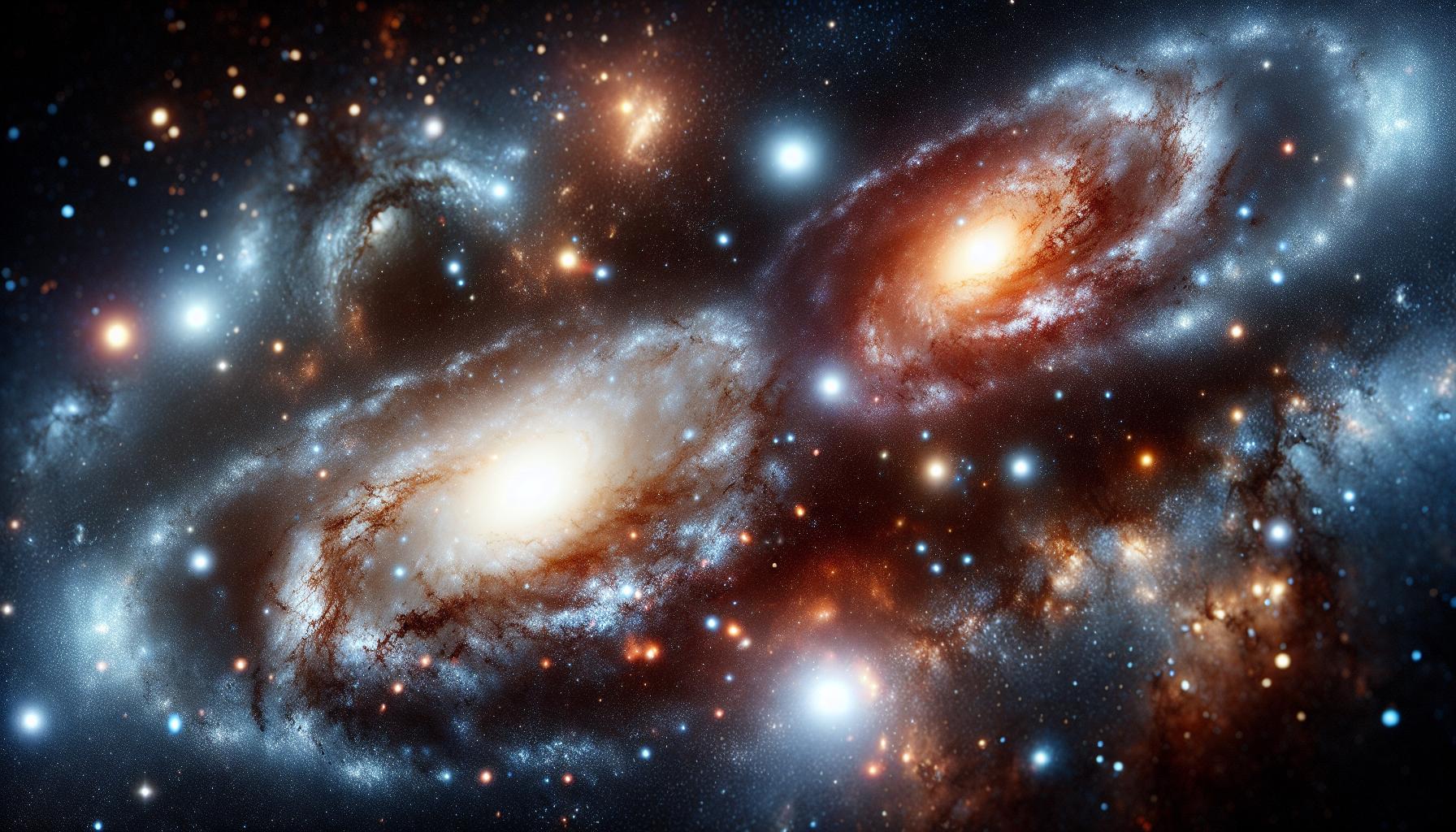 Zwerggalaxien die unsichtbaren Geschwister der Galaxien