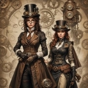 Steampunk Gothic Girls